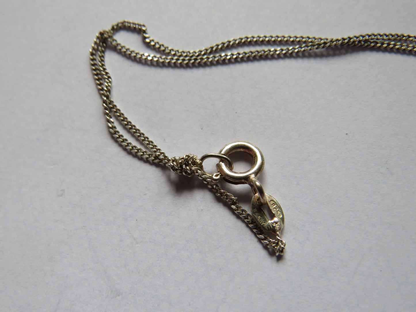 Ladies Sterling Silver Necklace & Pendant By Kit Heath In Style of Charles Rennie Mackintosh