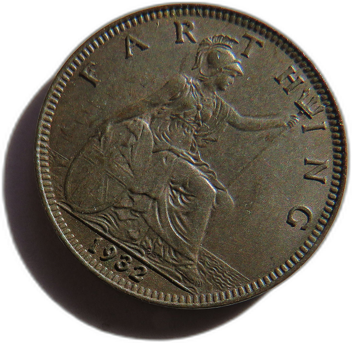 1932 King George V Farthing Coin In Better Grade - Great Britain