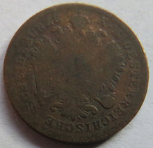 Load image into Gallery viewer, 1859 Austria One Kreuzer Coin
