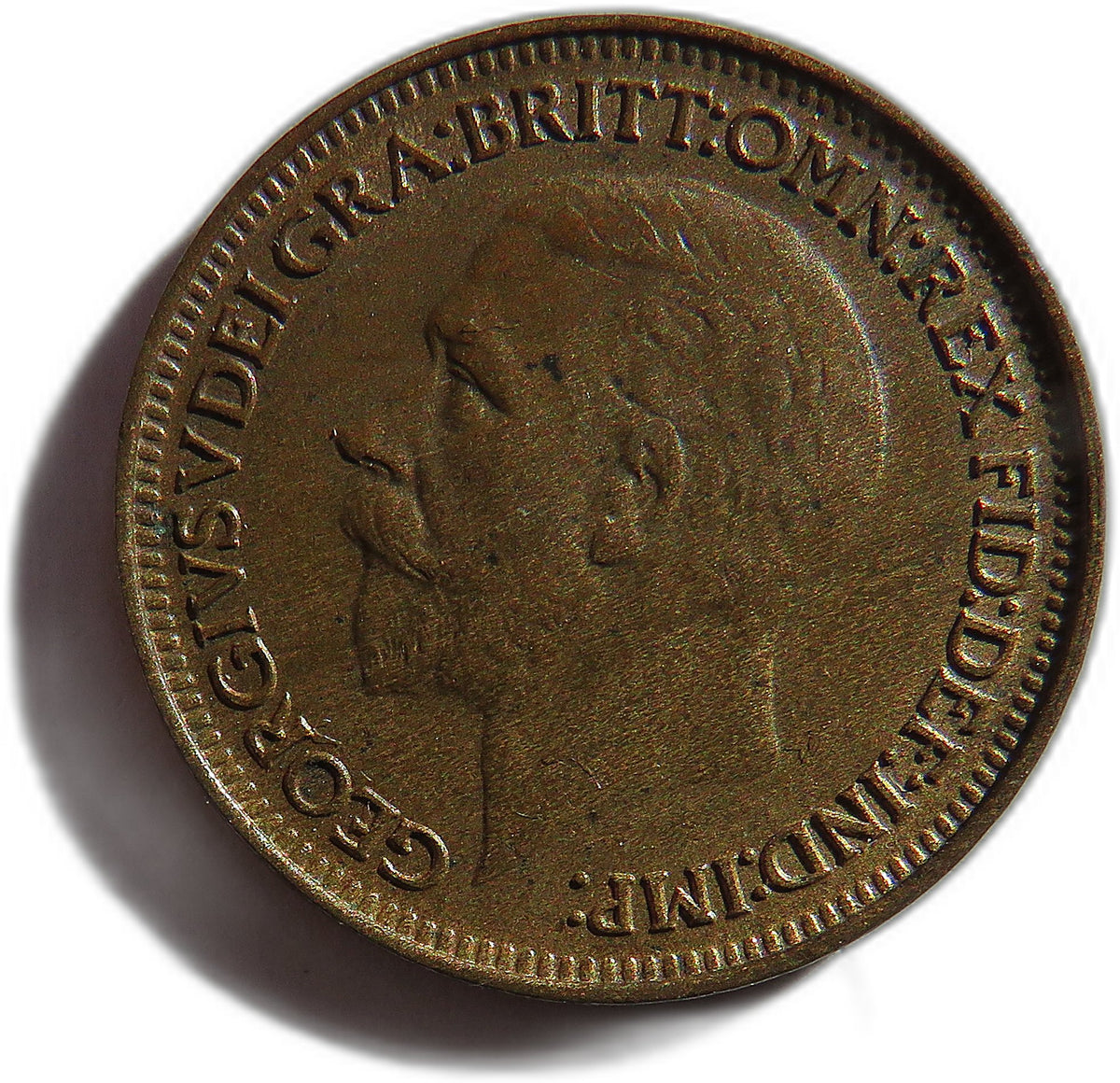 1928 King George V Farthing Coin In Higher Grade - Great Britain