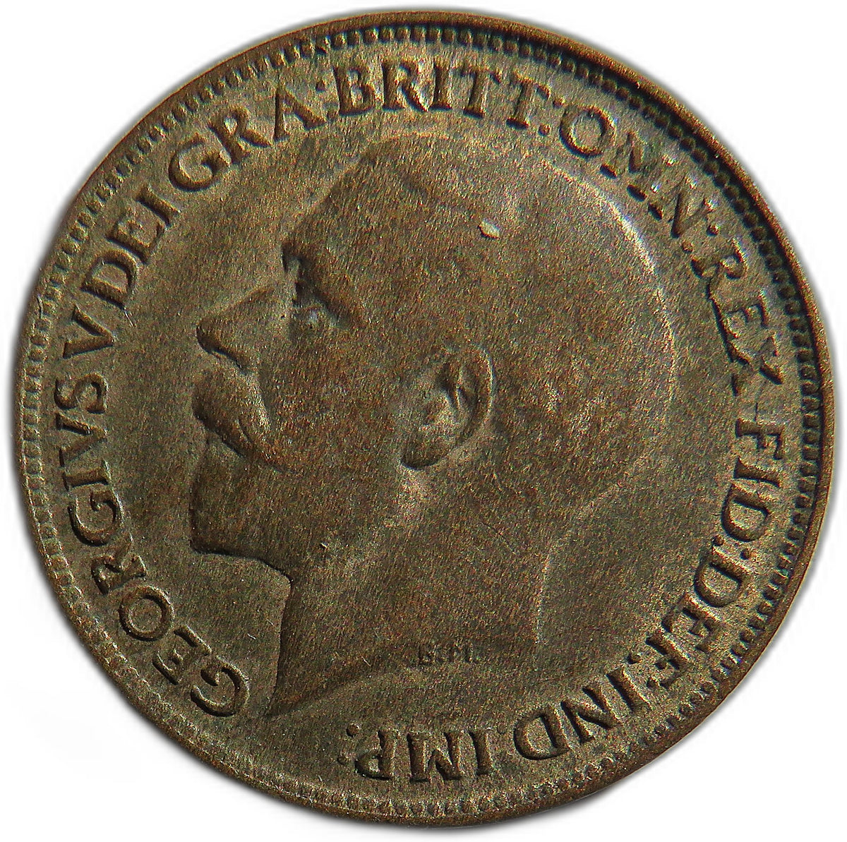 1920 King George V Farthing Coin In Higher Grade - Great Britain