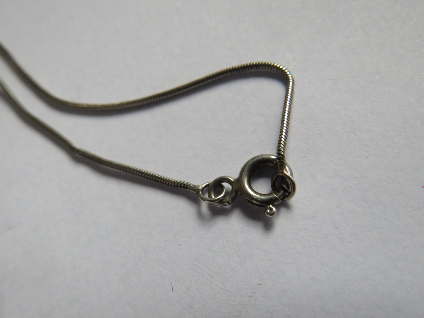 Ladies Sterling Silver Necklace & Pendant In Style of Mackintosh