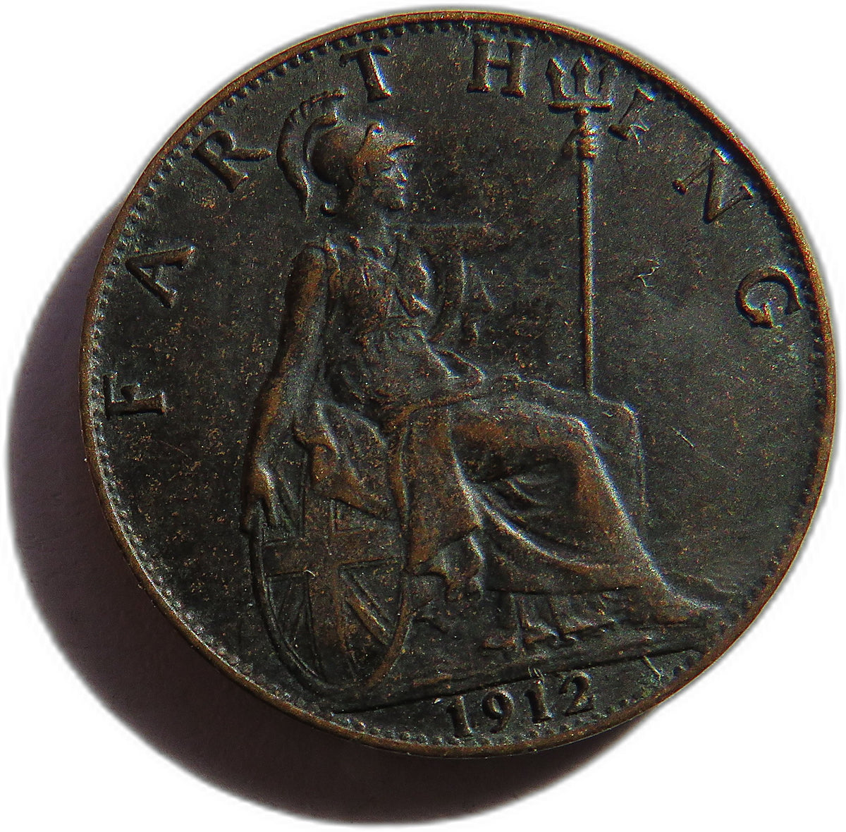 1912 King George V Farthing Coin In Better Grade - Great Britain