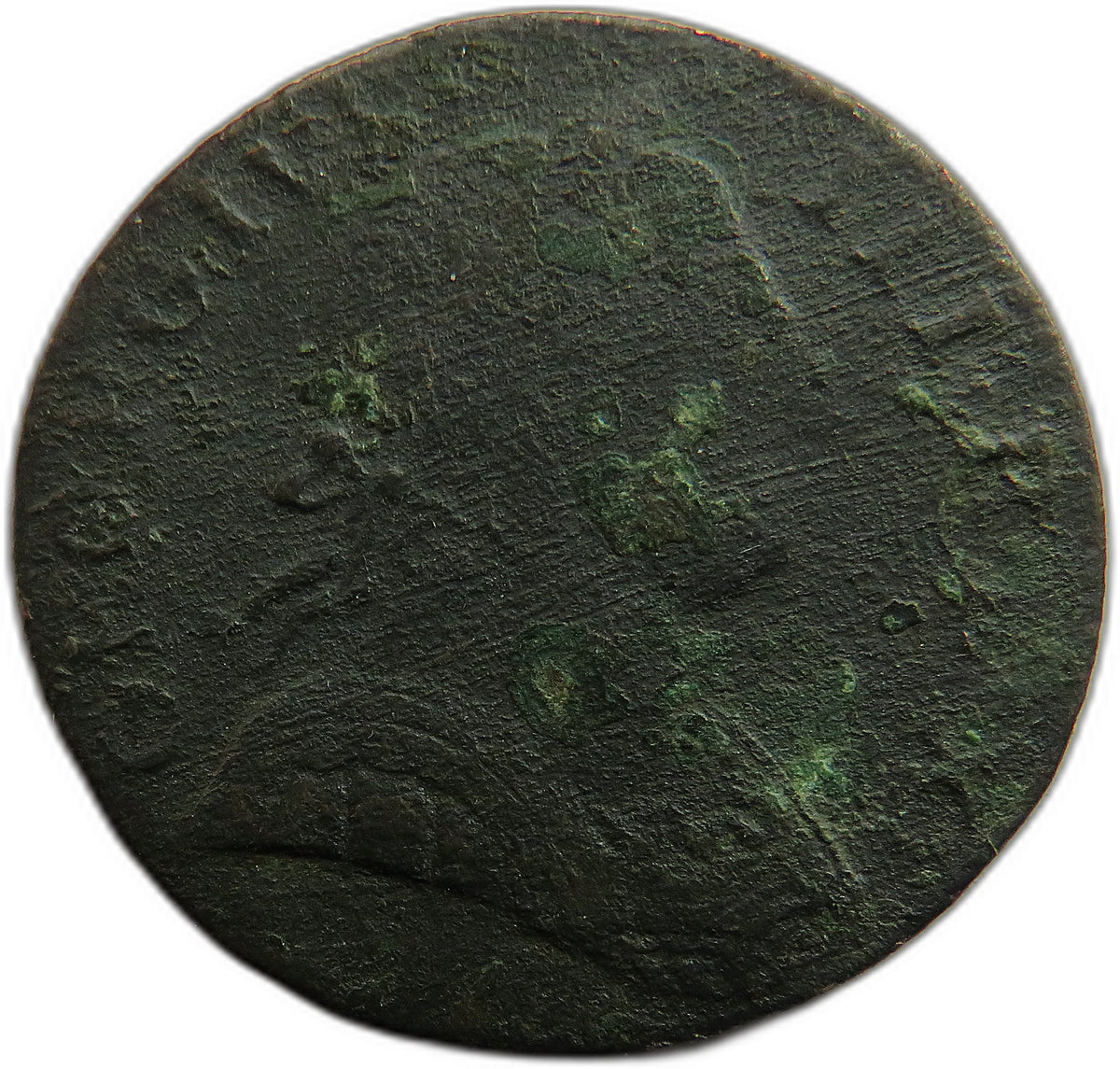 1775 King George III Halfpenny Coin - Great Britain