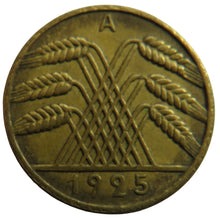 Load image into Gallery viewer, 1925-A Germany - Weimar Republic 10 Reichspfennig Coin
