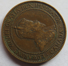 Load image into Gallery viewer, 1909 King Edward VII Canada One Cent Coin
