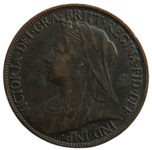 Load image into Gallery viewer, 1901 Queen Victoria Farthing Coin - Great Britain
