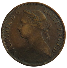 Load image into Gallery viewer, 1890 Queen Victoria Farthing Coin - Great Britain
