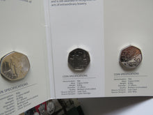 Load image into Gallery viewer, The Royal Mint Celebrating 50 Years of the 50p British Military Set
