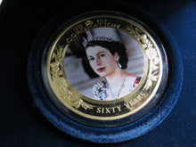 Load image into Gallery viewer, 1953-2013 Cook Islands $5 Large Coin Coronation Jubilee Of Queen Elizabeth
