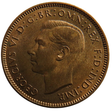 Load image into Gallery viewer, 1939 King George VI Farthing Coin In High Grade
