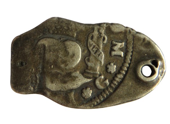 Spanish Colonial Guatemala Silver Cob Coin