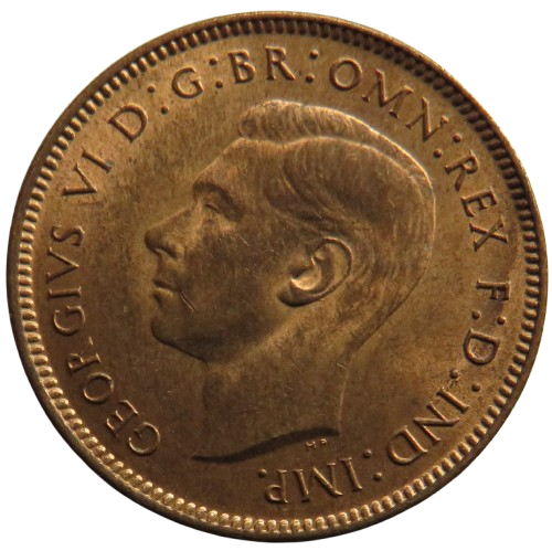 1948 King George VI Farthing Coin In High Grade