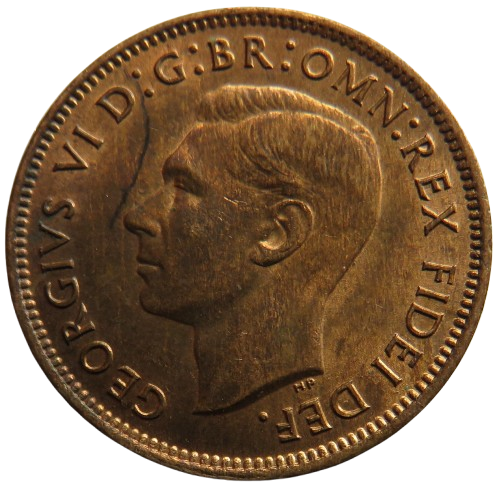 1949 King George VI Farthing Coin In High Grade