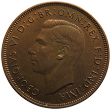 Load image into Gallery viewer, 1937 King George VI One Penny Coin In High Grade
