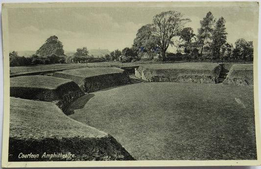Vintage Postcard of Caerleon Amphitheatre