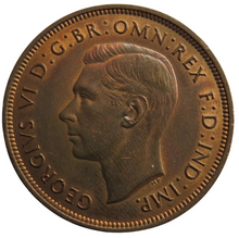 Load image into Gallery viewer, 1937 King George VI One Penny Coin In High Grade
