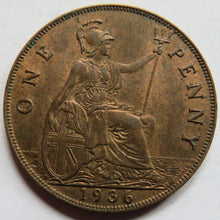 Load image into Gallery viewer, 1936 King George V One Penny Coin In Higher Grade
