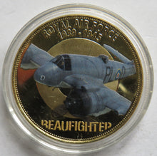 Load image into Gallery viewer, 2020 Isle of Man Gold Plated Crown Royal Air Force Beaufighter
