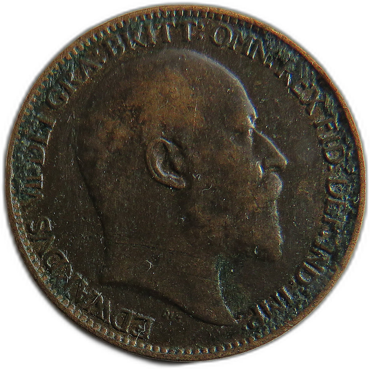 1905 King Edward VII Farthing Coin - Great Britain