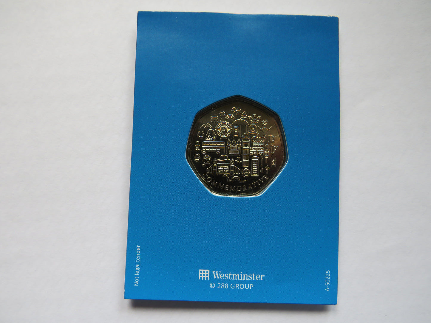 Great British Birds Goldfinch Collector Edition Coin In Shape of 50p By Westminster