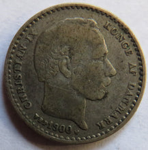 Load image into Gallery viewer, 1900 Denmark Silver 25 Ore Coin
