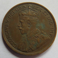 Load image into Gallery viewer, 1916 King George V Canada One Cent Coin
