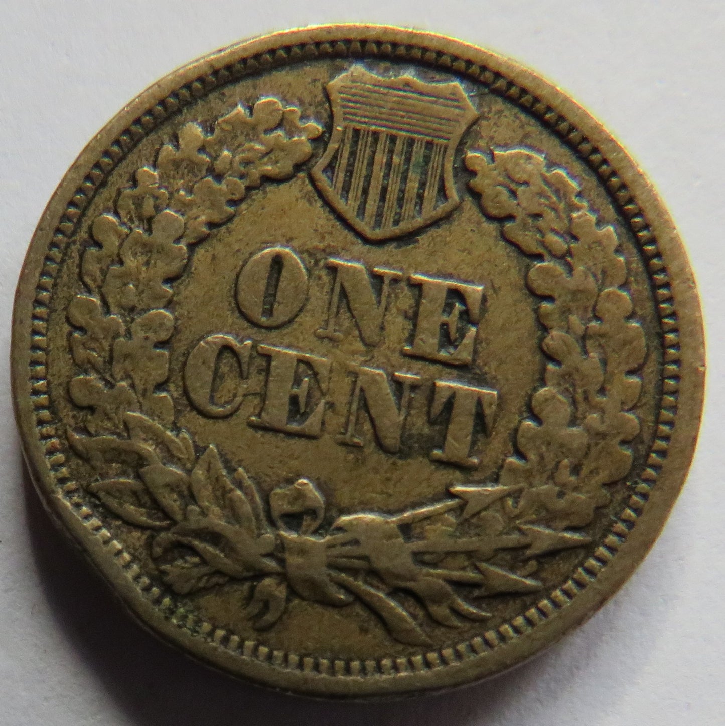 1862 USA Indian Head One Cent Coin