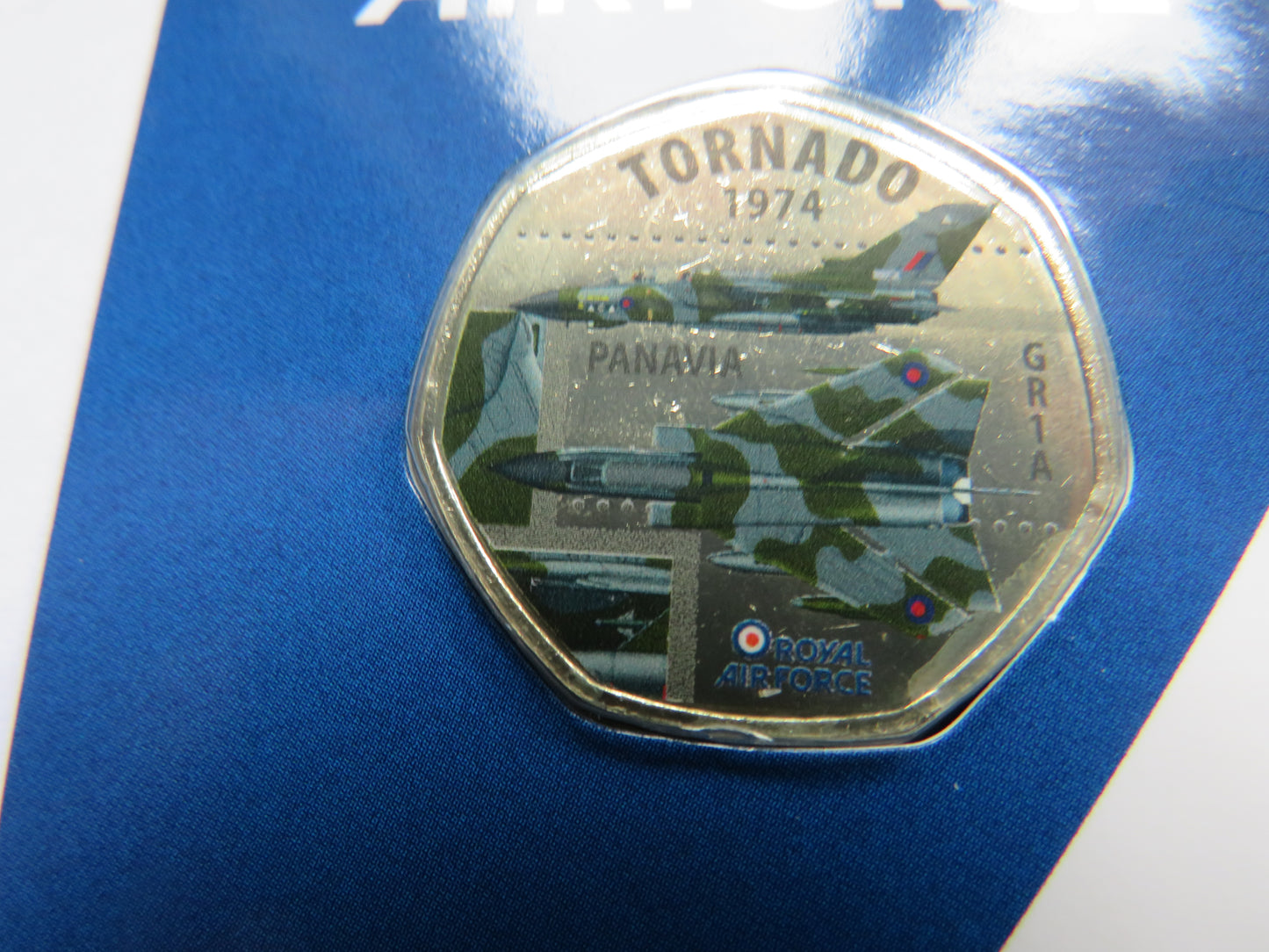 Royal Air Force Tornado 1974 Panavia In Shape of 50p By Westminster