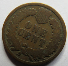 Load image into Gallery viewer, 1880 USA Indian Head One Cent Coin
