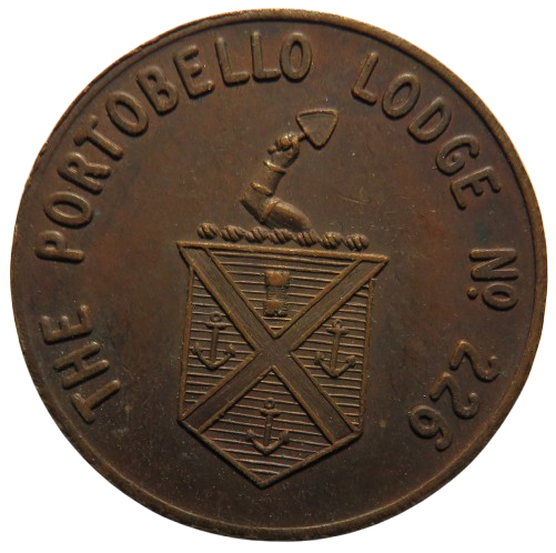 The Portobello Lodge No 226 Masonic Mark Token