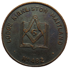 Load image into Gallery viewer, Lodge Kirkliston Maitland No 482 Vintage Masonic Token
