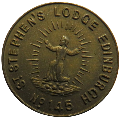 St. Stephen's Lodge Edinburgh No.145 Masonic Token