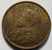 Load image into Gallery viewer, 1912 King George V Canada One Cent Coin In Higher Grade
