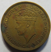 Load image into Gallery viewer, 1939 King George VI British West Africa One Shilling Coin
