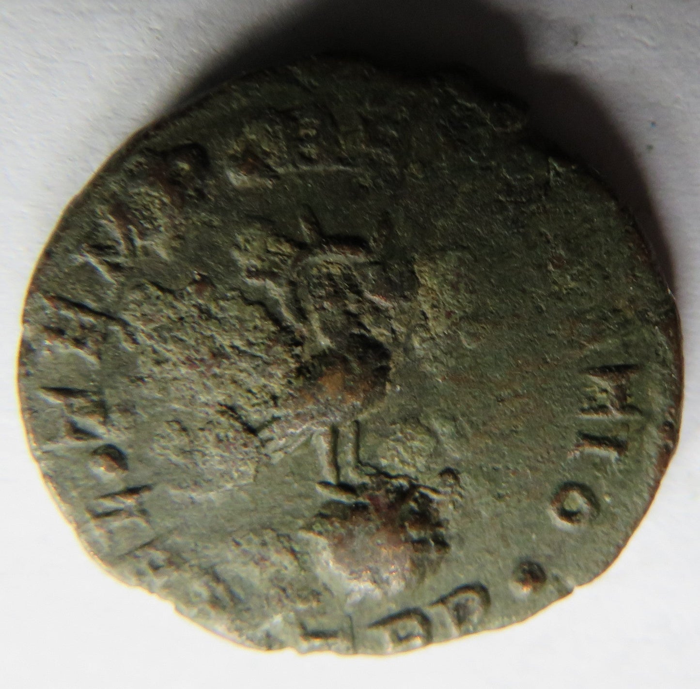(348-350AD) Constans I Roman Coin Phoenix Standing on Globe