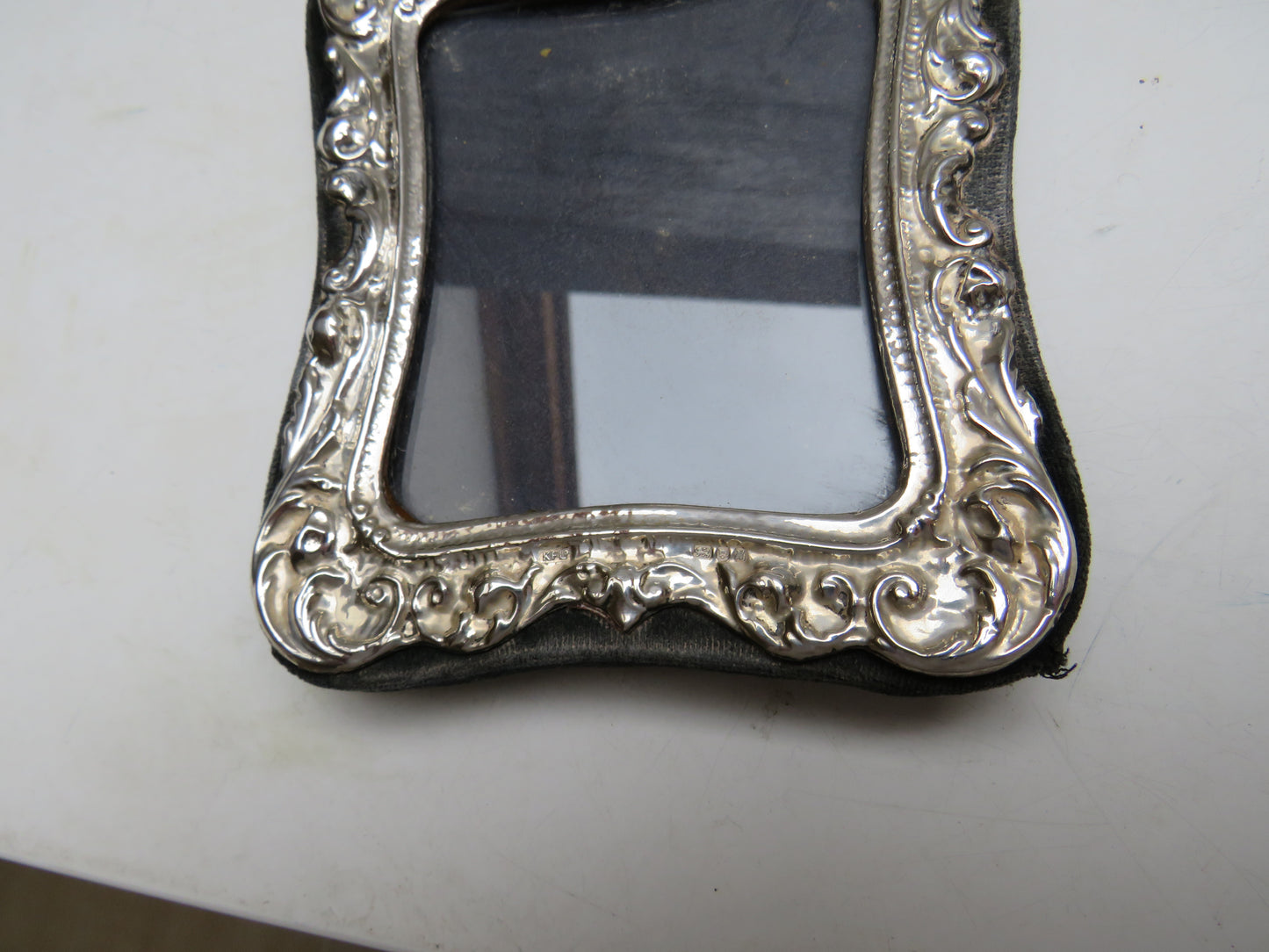 Vintage Sterling Silver Photo Frame Hallmarked London 1987