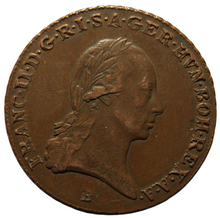 Load image into Gallery viewer, 1799-B Austria 3 Kreuzers - Francis II Coin Traces of Lustre
