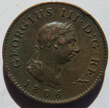 Load image into Gallery viewer, 1806 King George III Farthing Coin - Great Britain
