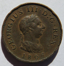 Load image into Gallery viewer, 1806 King George III Farthing Coin - Great Britain
