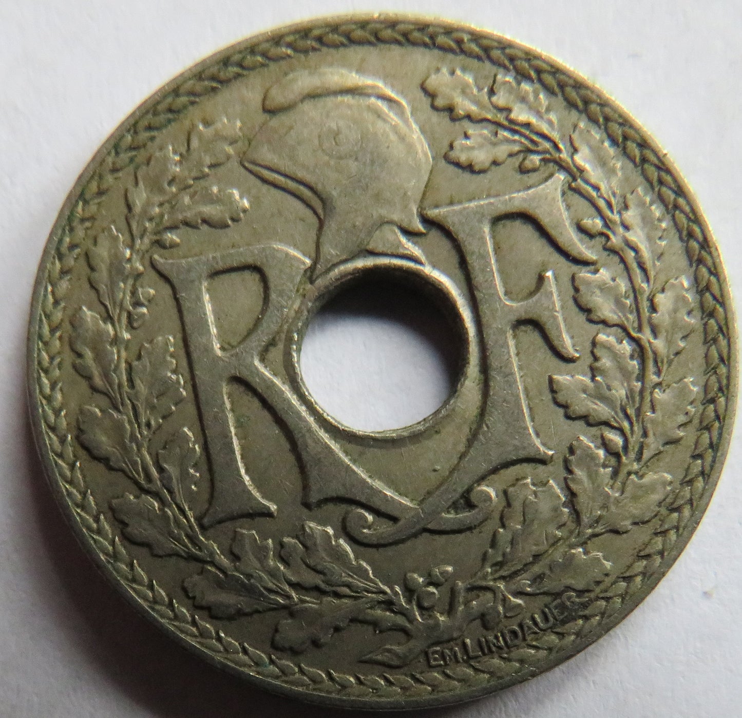 1931 France 25 Centimes Coin