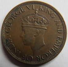 Load image into Gallery viewer, 1942 King George VI Ceylon One Cent Coin
