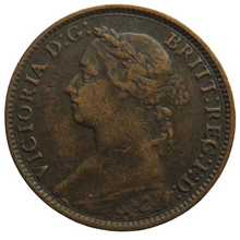 Load image into Gallery viewer, 1886 Queen Victoria Farthing Coin - Great Britain
