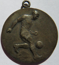 Load image into Gallery viewer, Antique Silver Football Medal - Not Engraved
