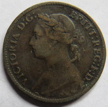 Load image into Gallery viewer, 1886 Queen Victoria Farthing Coin - Great Britain
