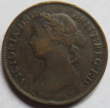 Load image into Gallery viewer, 1891 Queen Victoria Farthing Coin - Great Britain
