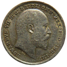 Load image into Gallery viewer, 1902 King Edward VII Silver Threepence Coin - Great Britain
