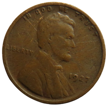 Load image into Gallery viewer, 1927 USA Lincoln One Cent Coin
