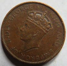 Load image into Gallery viewer, 1940 King George VI Ceylon One Cent Coin
