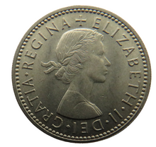 Load image into Gallery viewer, 1960 Queen Elizabeth II (Scottish) One Shilling Coin In High Grade
